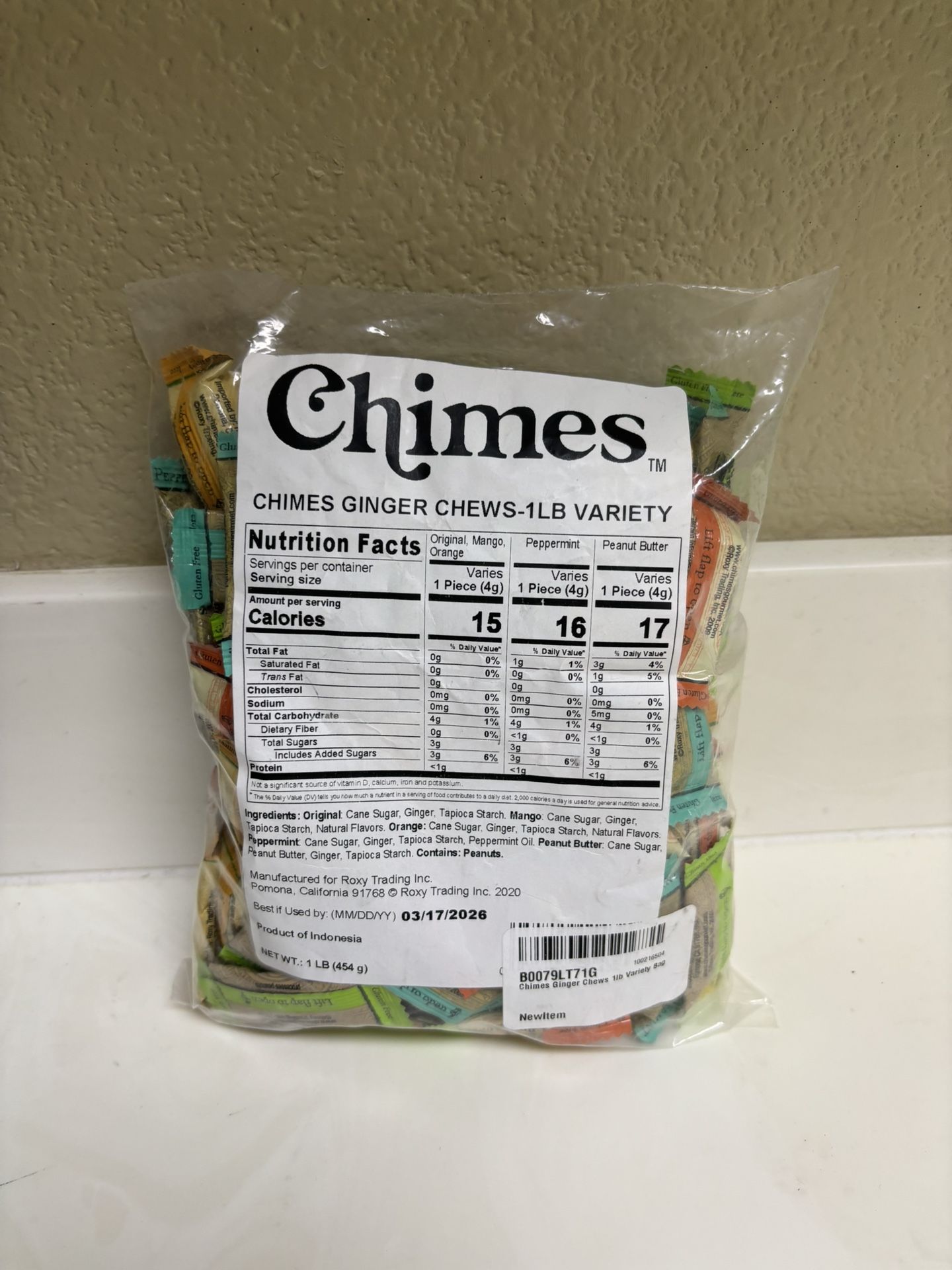 Chimes Ginger Chews 