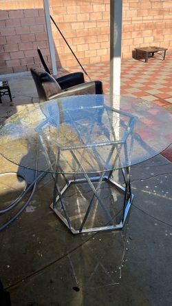 Glass table