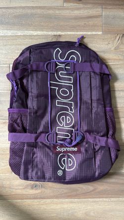 Supreme Backpack purple