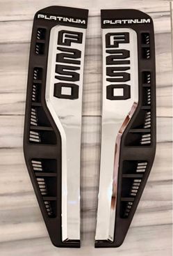 Ford F250 Platinum OEM Emblems