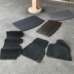 Tesla Model S Mats and rear cover