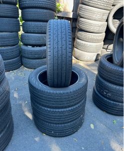 215/55/18 continental 215/55R18 set of matching 4 tires in great condition 250$ for 4 tires plus tax . Mount available but not included.  Wheel alignm
