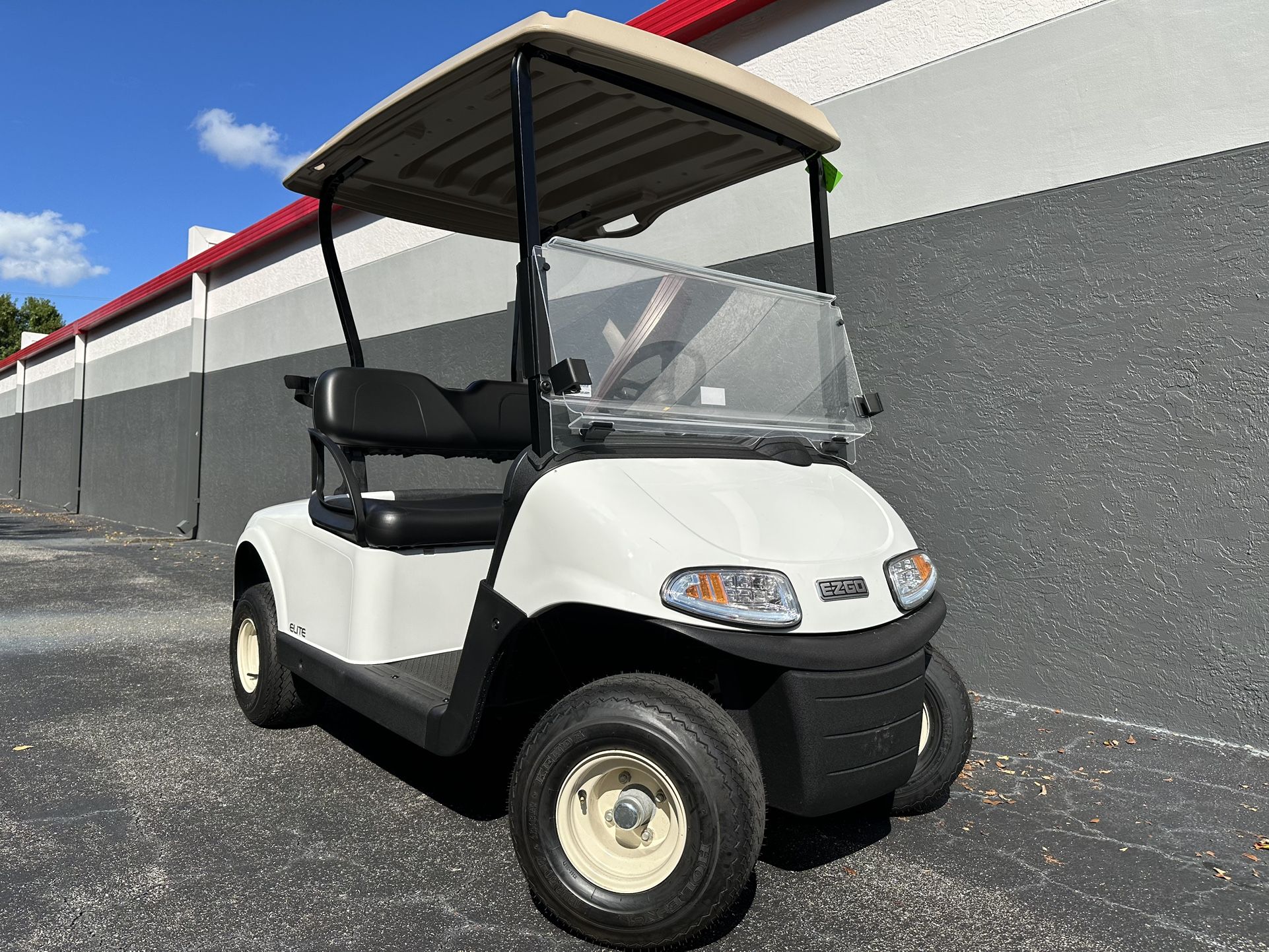 Factory Refurbished Like New EZ-GO Elite LITHIUM Golf Cart