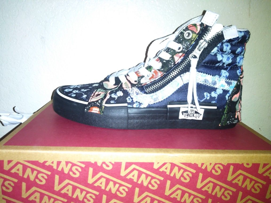 Vans sk8-hi Reissue Ca (florals) size 7