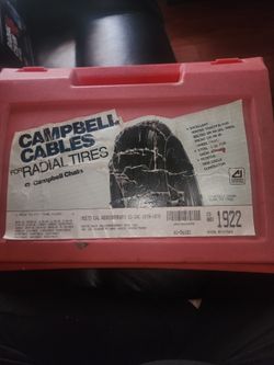Campbell CABLES SNOW CHAINS