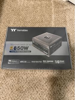 Thermaltake Toughpower GF A3 850W 80+ Gold Fully Modular Power Supply (New Sealed)