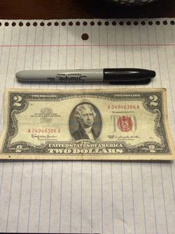 2 Dollar Bill - 1963 series