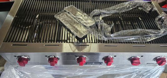 Parrilla nueva en caja