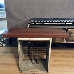Upcycled Table - Vintage Milkbox