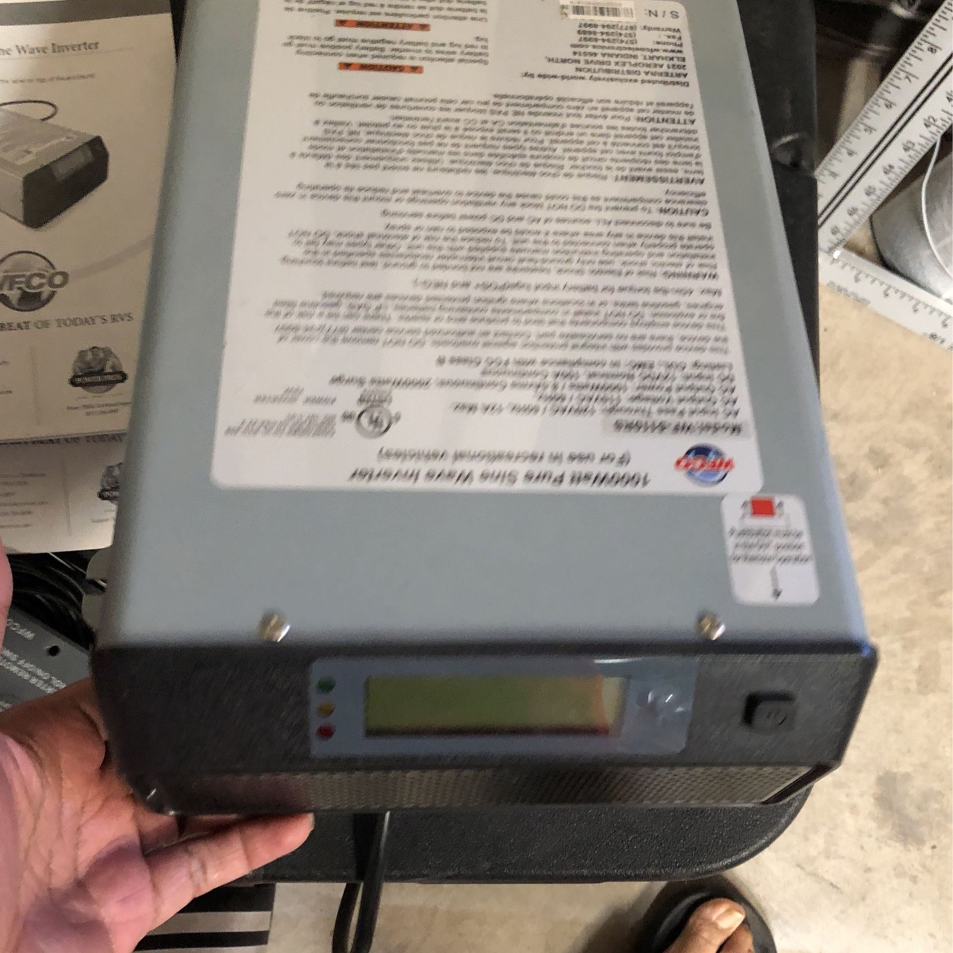 WFCO true sone wave inverter