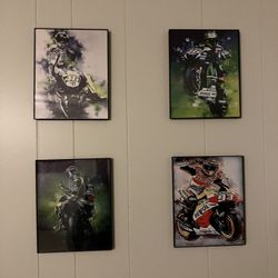 Motorcycle tapestries