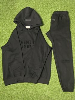 ESSENTIALS “Black Fear Of God Set”