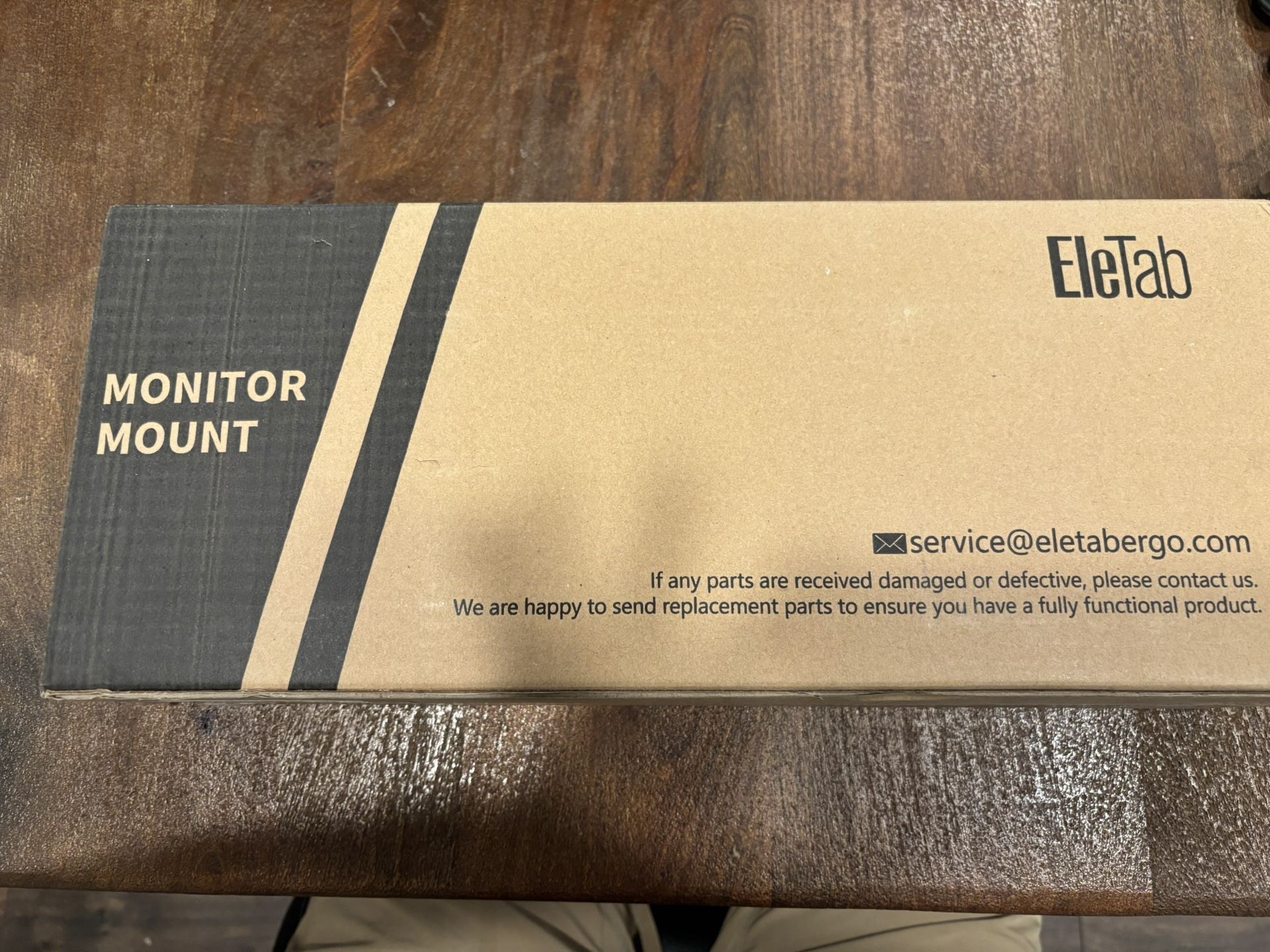 🖥️ BRAND NEW EleTab Single Monitor Arm – Unopened Box