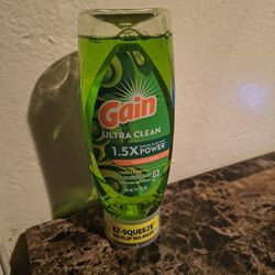 Gain Ultra Clean Dishwashing Liquid