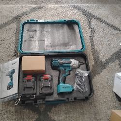 Seesii Cordless Impact Wrench 1/2 Inch, High Torque 479 -lbs