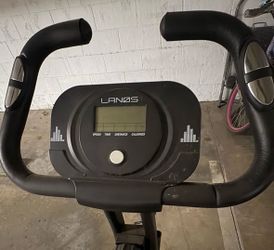 Indoor Electric Folding Bike With 10 Levels