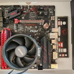 B450 Gaming PLUS Motherboard With Ryzen 5 And Ddr4 32gb RAM