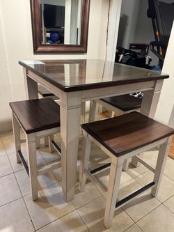 Counter-Height Dining Set for 4