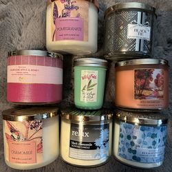 Bath And Body Works Candles 
