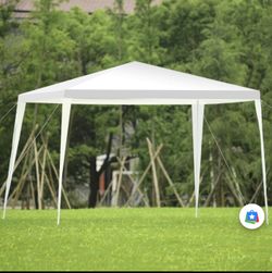 Costway 10'x10' Outdoor Heavy duty Pavilion Cater Events Outdoor Party Wedding Tent White