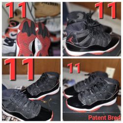Jordan 11 Retro "Patent Bred"! Size 11! $130 OBO!
