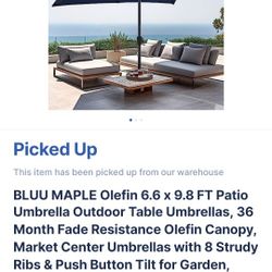 new led rectangle umbrella 