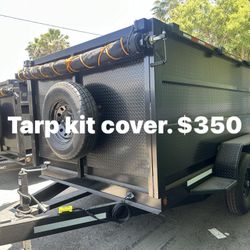 Dump Trailer Tarp Kit Cover 15x7 New In Box $350 Free Deliver
