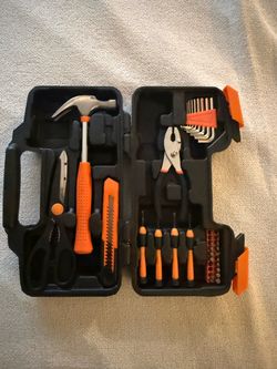Home Tool Set in Carrying Case