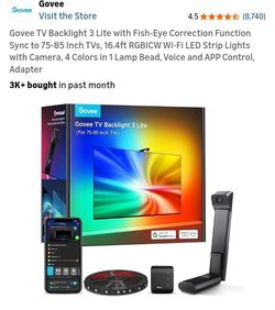 NEW GOVEE TV BACKLIGHTS 3 LITE