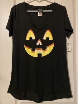 Jack O Lantern Ladies Shirt