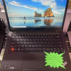 Lenovo Thinkpad Touch Screen UltraBook 14” Intel Core i7 4th Gen,8gb Ram,256gb SSD, Windows10 Office