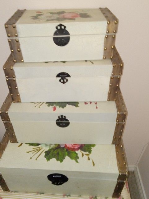 Decorative Wooden Box Set