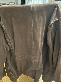 M-L Men’s Corduroy Flannel Lined Jackets