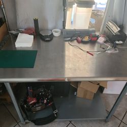Stainless Steel GSW Tables — 2 Available Commercial Grade, NSF