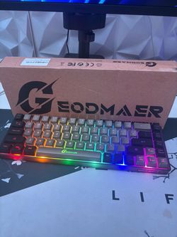 🎮 EODMAER 65% RGB Gaming Keyboard — Black