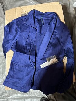 Business blue blazer