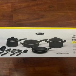 Bella 12 Nonstick Cookware Set