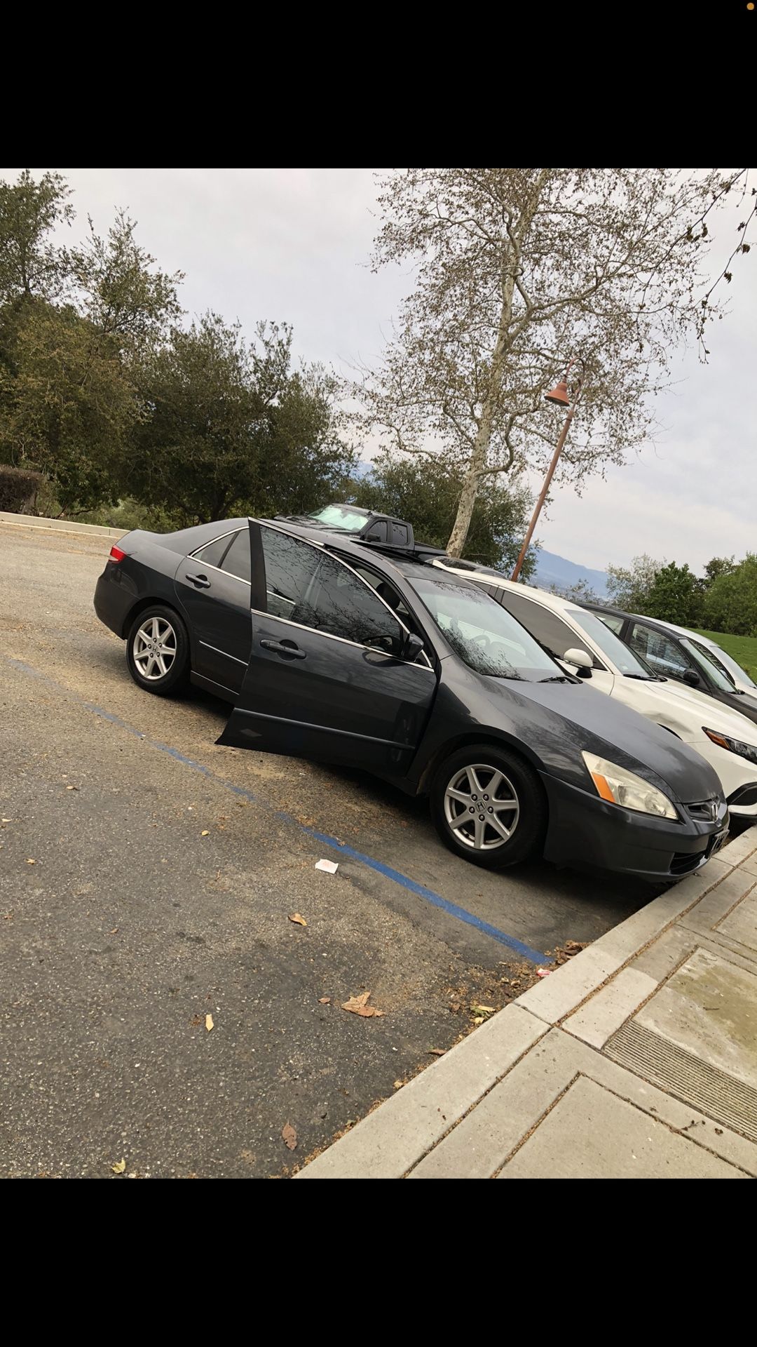 Gray 2004 Honda Accord Lx V6