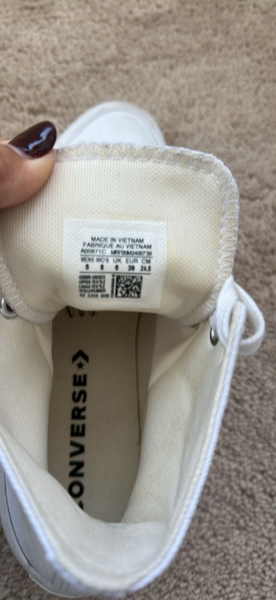 Women's platform converse