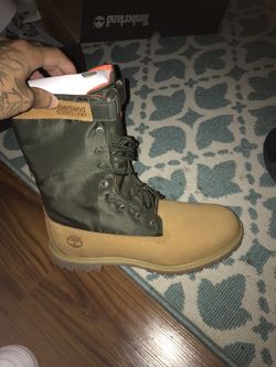Limited edition timberland boots never used size 13
