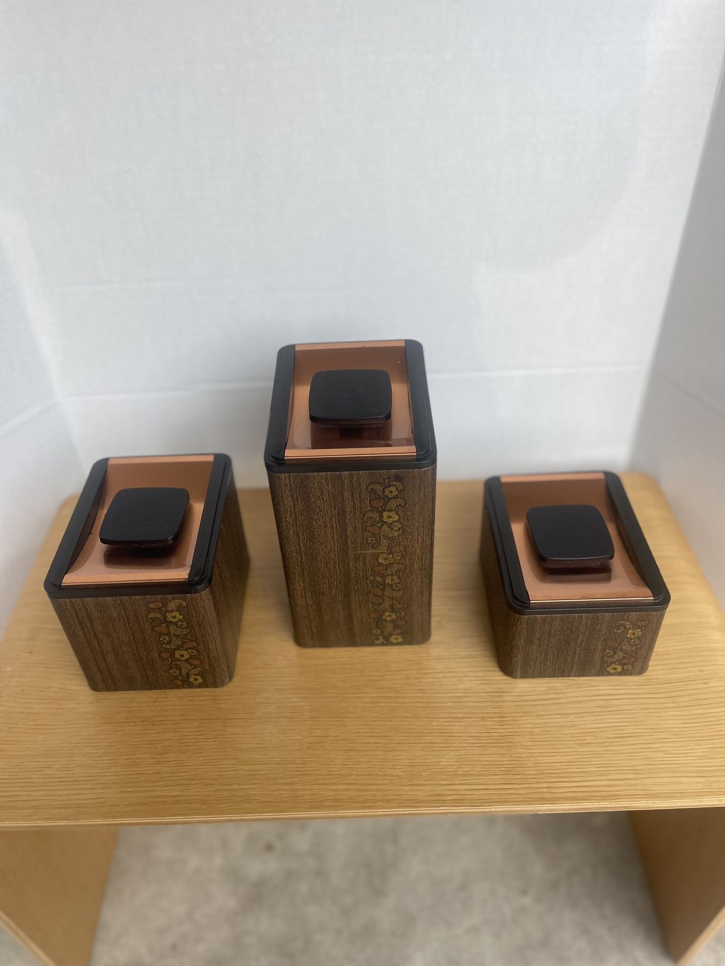 Vintage 1970’s Canisters by Kronex.