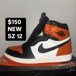Air Jordan 1 Size 12 Shattered Backboard