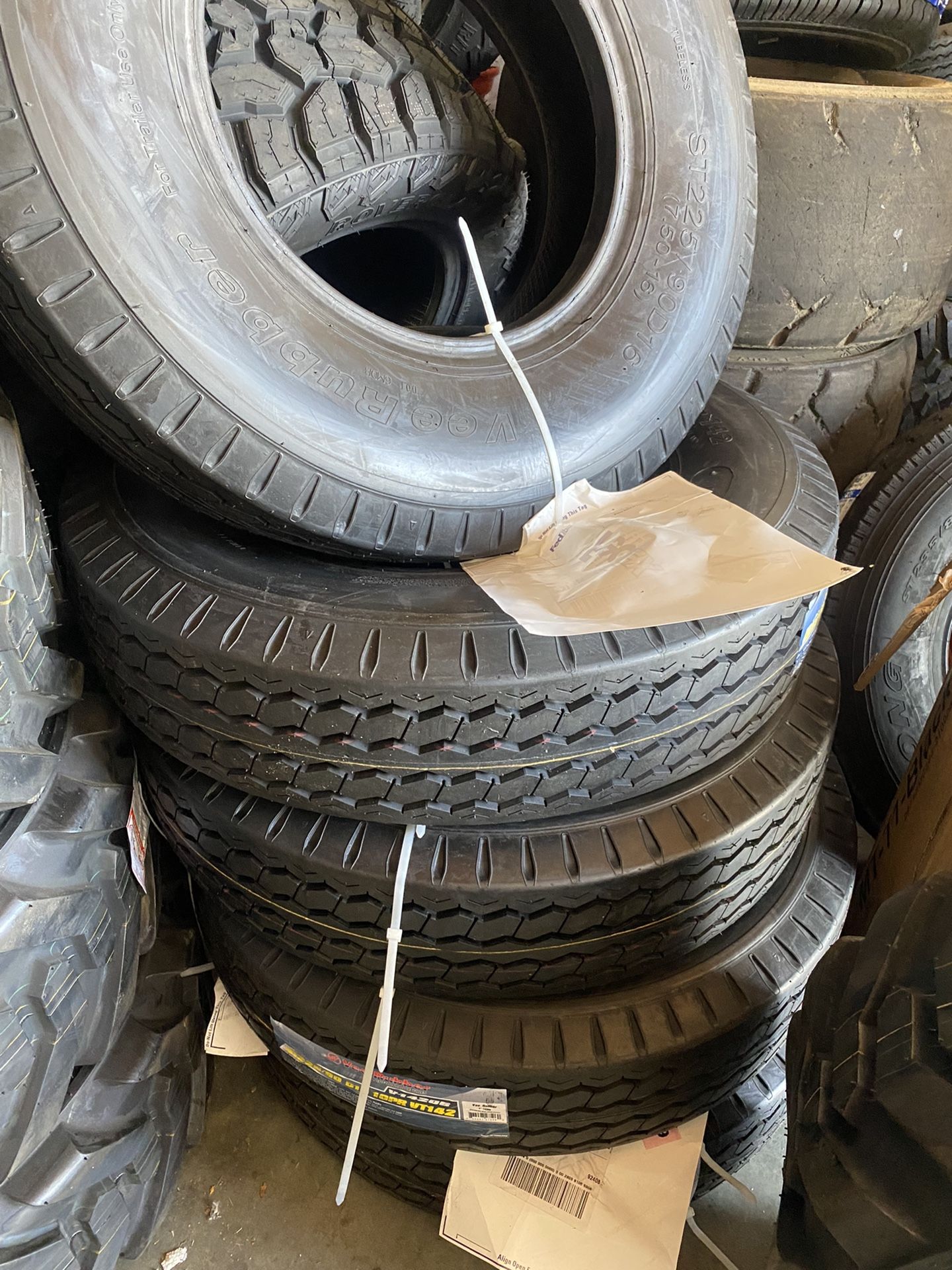 4x 7.50x16 Truck Tires 10 Ply $600