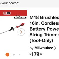 Milwaukee String Trimmer