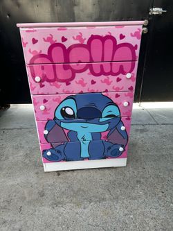 Stitch dresser available in different cartoon