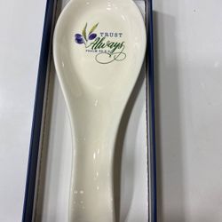 Spoon Ladle Rest Holder Ceramic