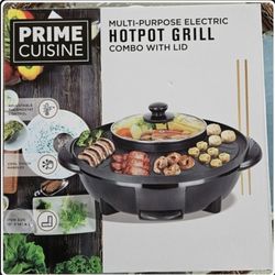 Hotpot-Grill multi-purpose  w/lid