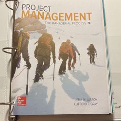 project management the managerial process 7e