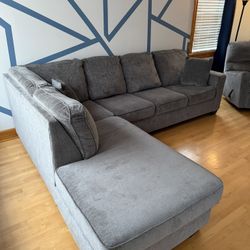 Sectional With Rocker Recliner