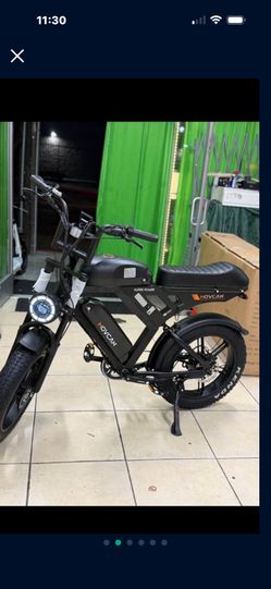 MOVCAN V30 MAX DUAL BATTERY ELECTRIC BIKE-PEAK POWER 1500W-SPEED 32 MPH-RANGE 120 MILES DUAL HYDRAULIC DISC BRAKES FOR MAXIMUM SAFETY AND CONTROL WEIG
